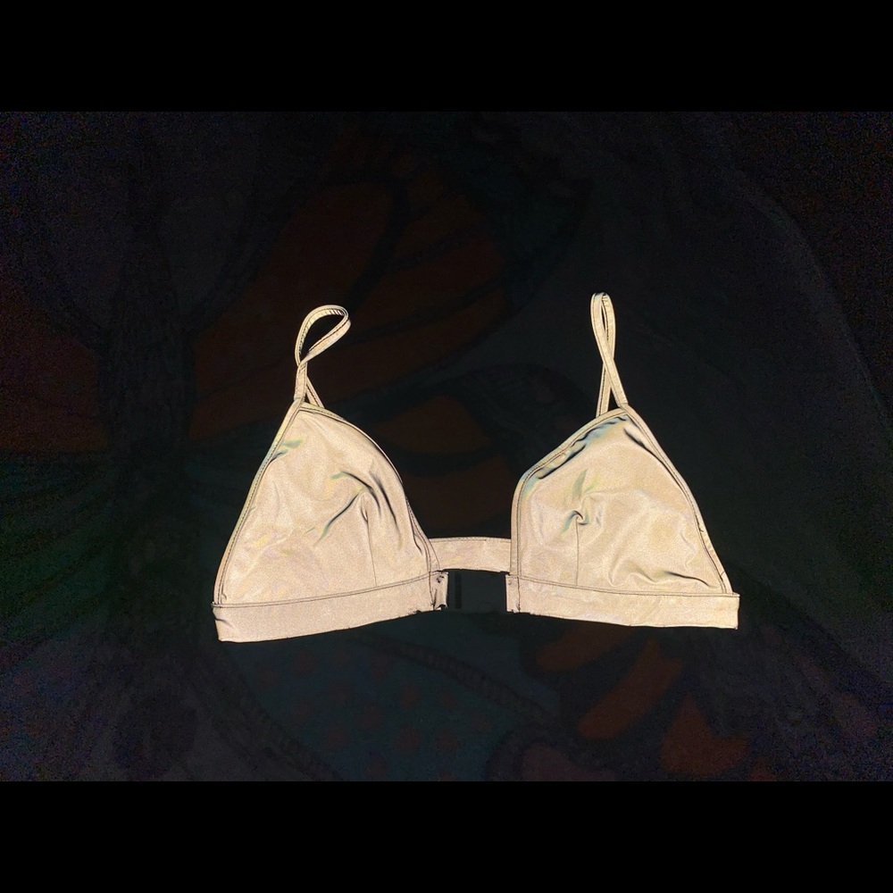 COPY - I heart raves reflective top